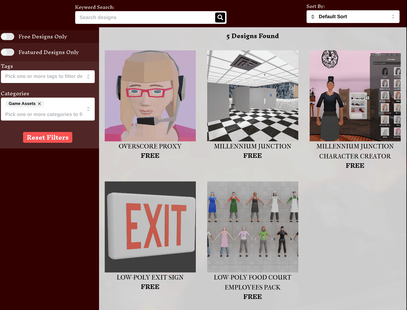 Products filtered by the category Game Assets